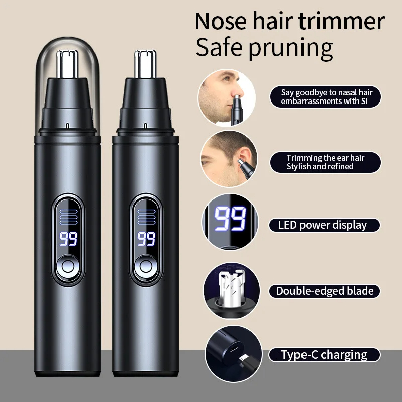 Men'S Grooming Clippers - ماكينة تشذيب شعر الأنف الصغيرة الجيب