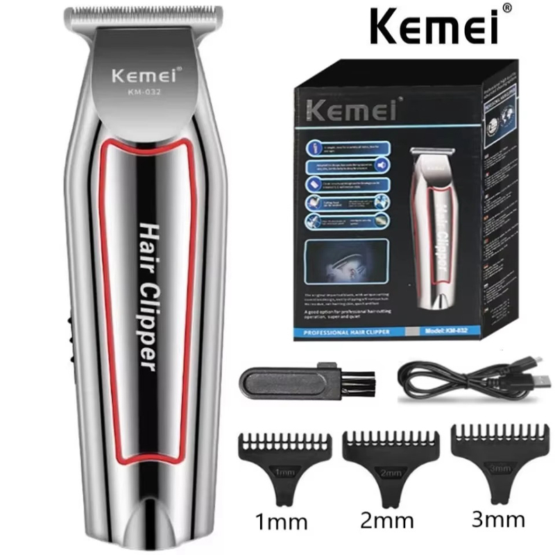 Men'S Grooming Products - ماكينة حلاقة كهربائية Kemei KM-032 للرجال،