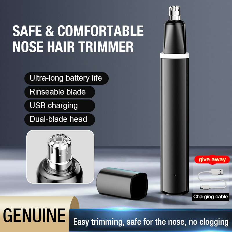 Men'S Grooming Clippers - ماكينة تشذيب شعر الأنف LED موديل