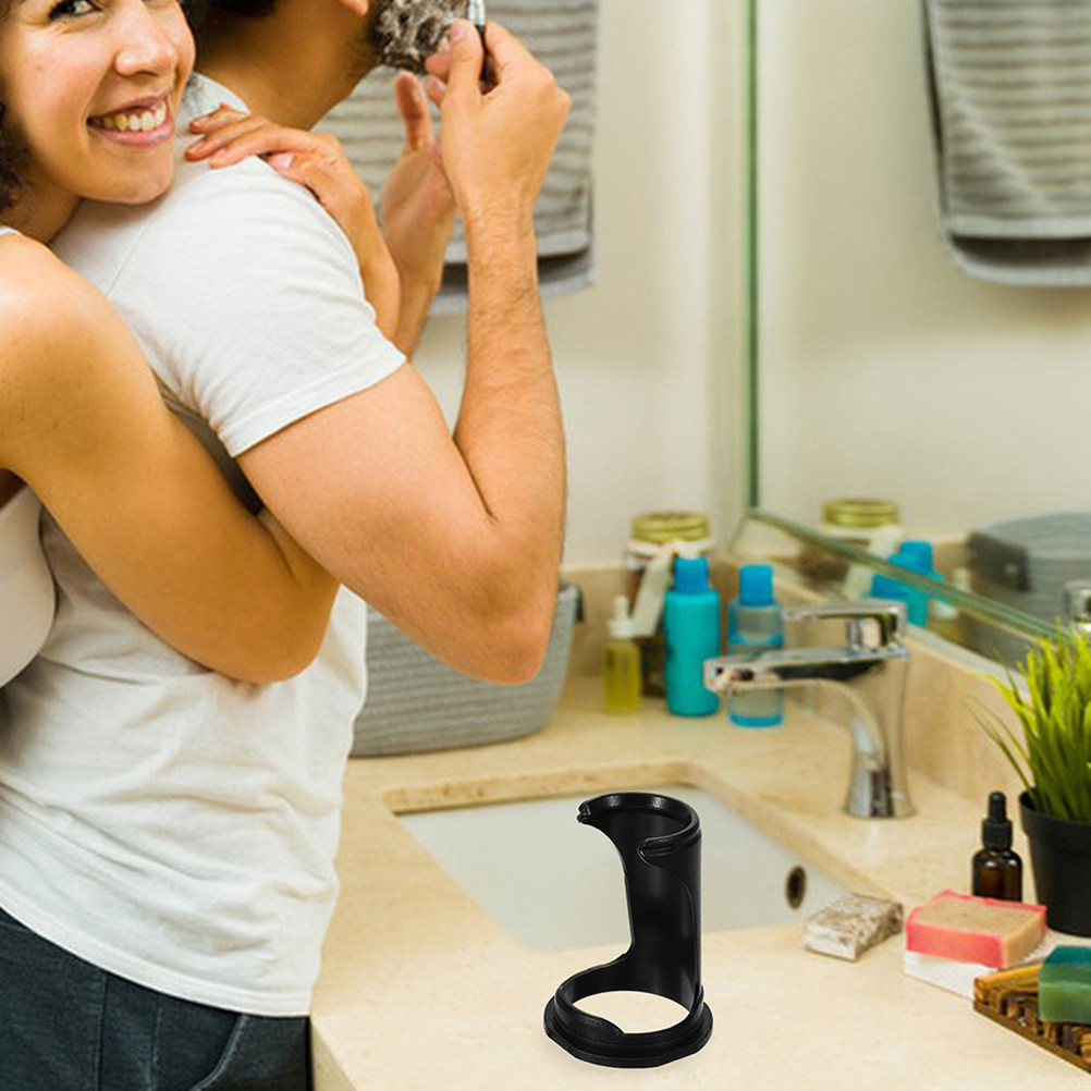 Men'S Grooming Brush - قطعتان من حامل فرشاة اللحية البلاستيكي