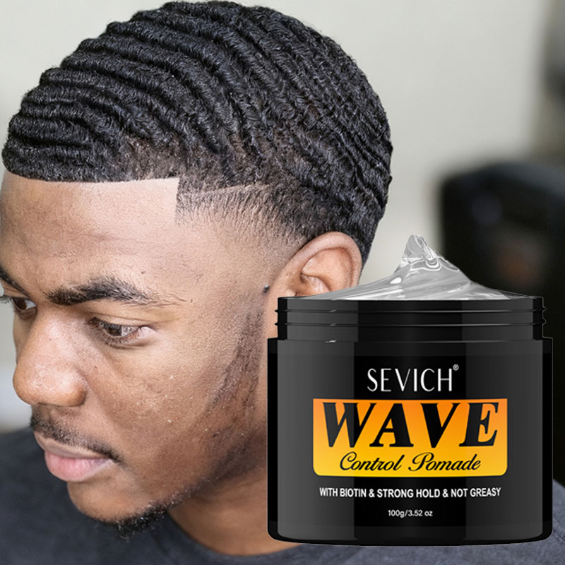 Men'S Grooming Gel - بوماد للشعر المموج للرجال الأفارقة السود،
