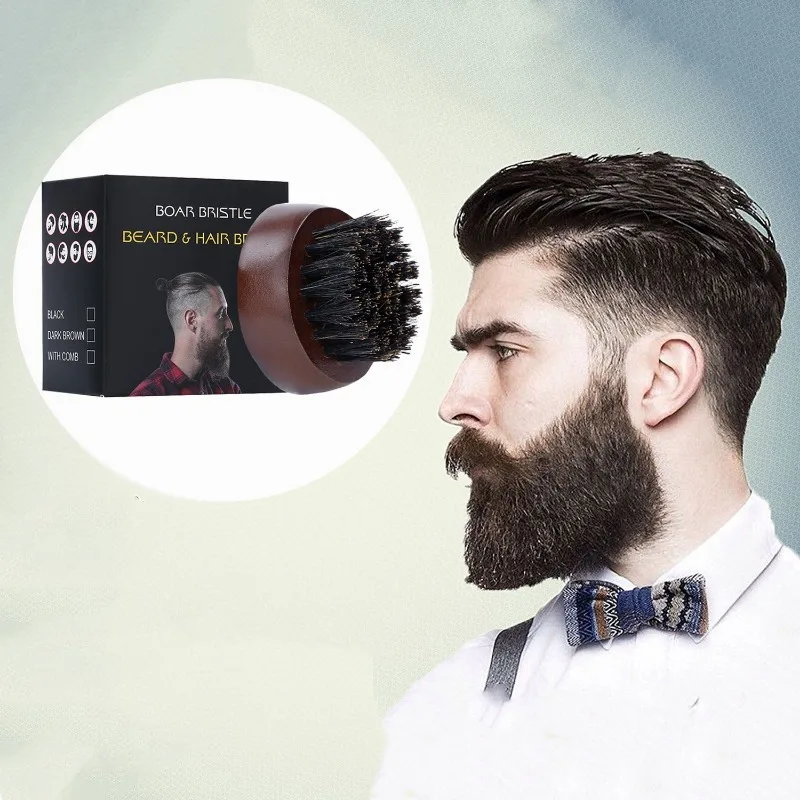 Men'S Grooming Brush - فرشاة تجميل اللحية للرجال ، خشب