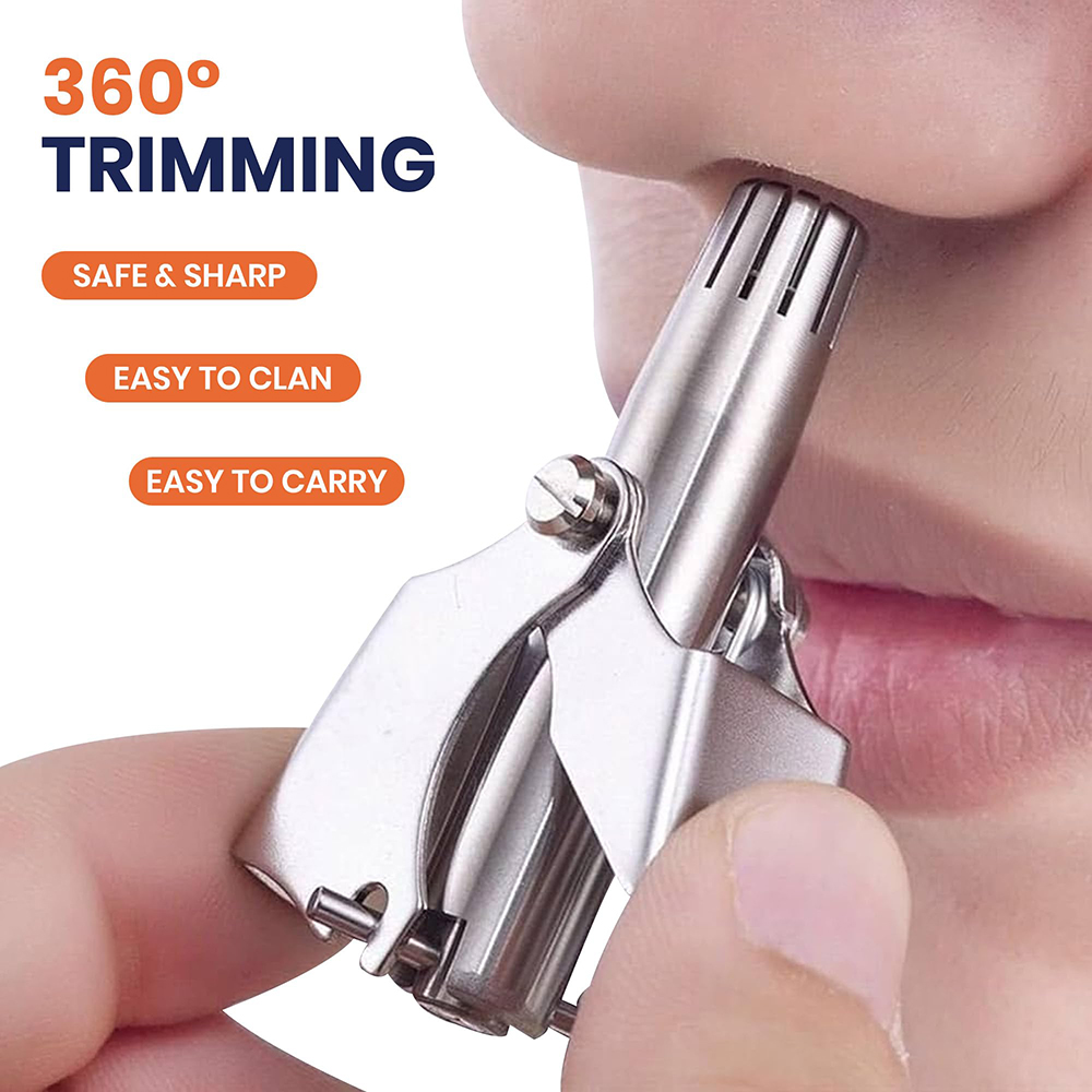 Men'S Grooming Shaver - أداة تشذيب شعر الأنف والأذن اليدوية