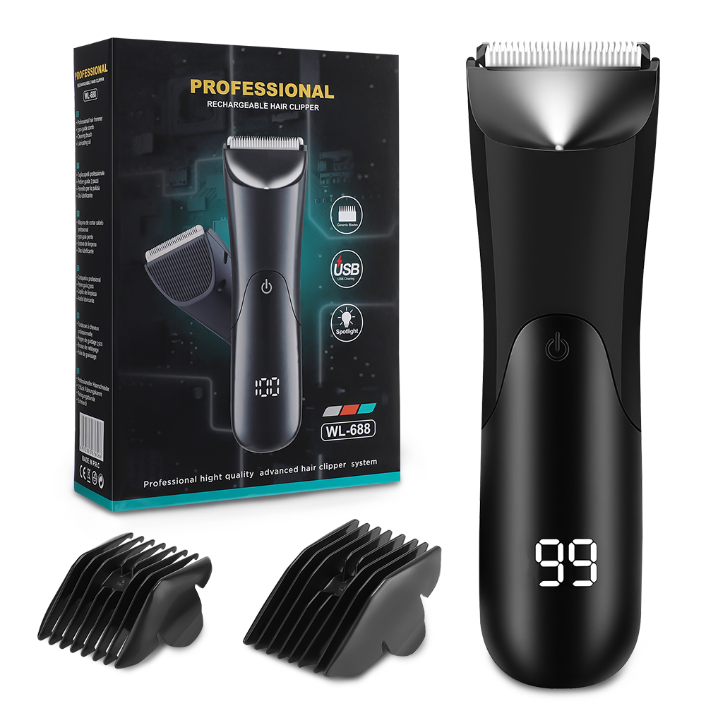 Men'S Grooming Shaver - المهنية الفخذ الجسم الشعر المتقلب الكرة