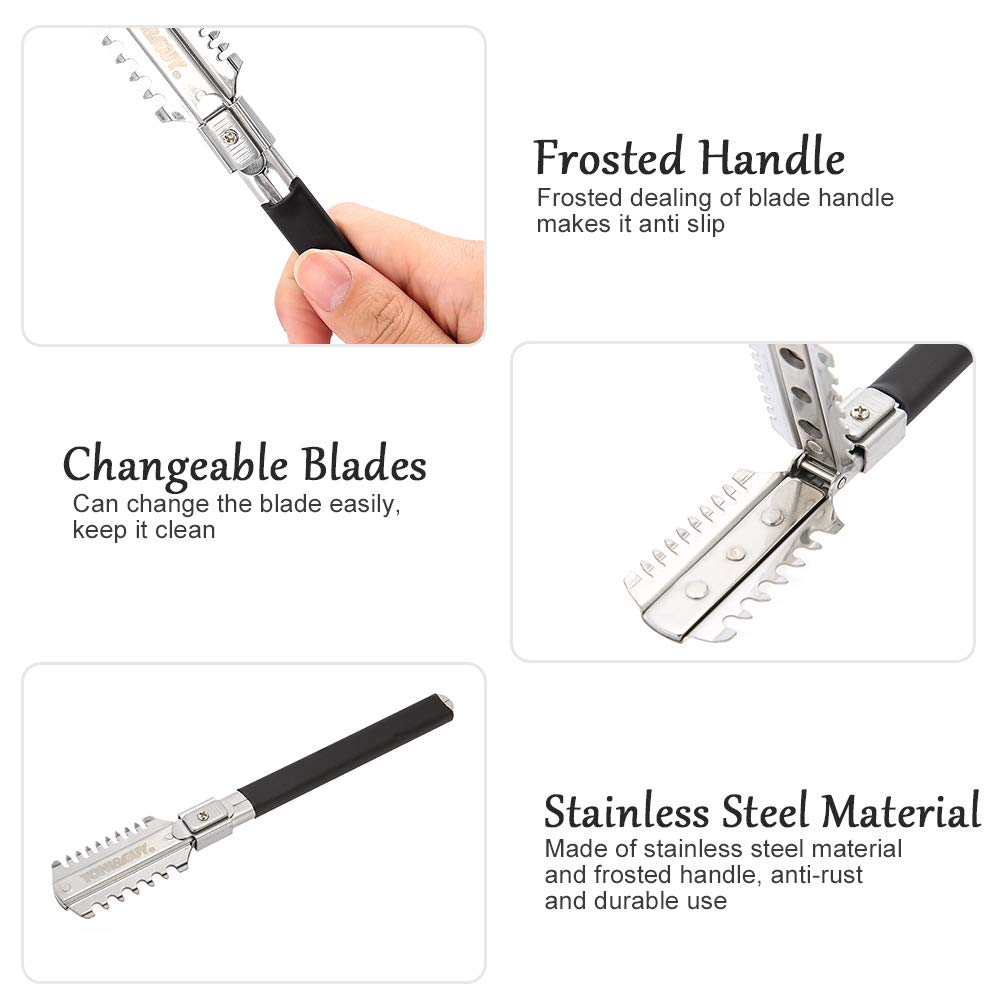 مزدوجة الحافة الحلاقة حلاقة سك - مراجعة Men'S Grooming Clippers وسعره