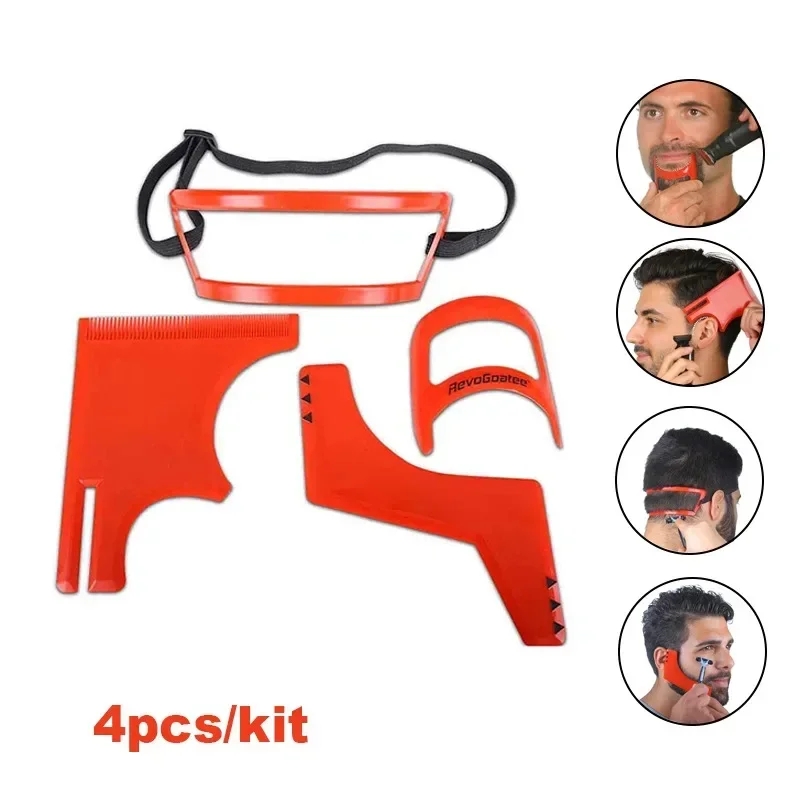 2/4 قطعة أمشاط اللحية الرجالية - مراجعة Men'S Grooming Clippers وسعره