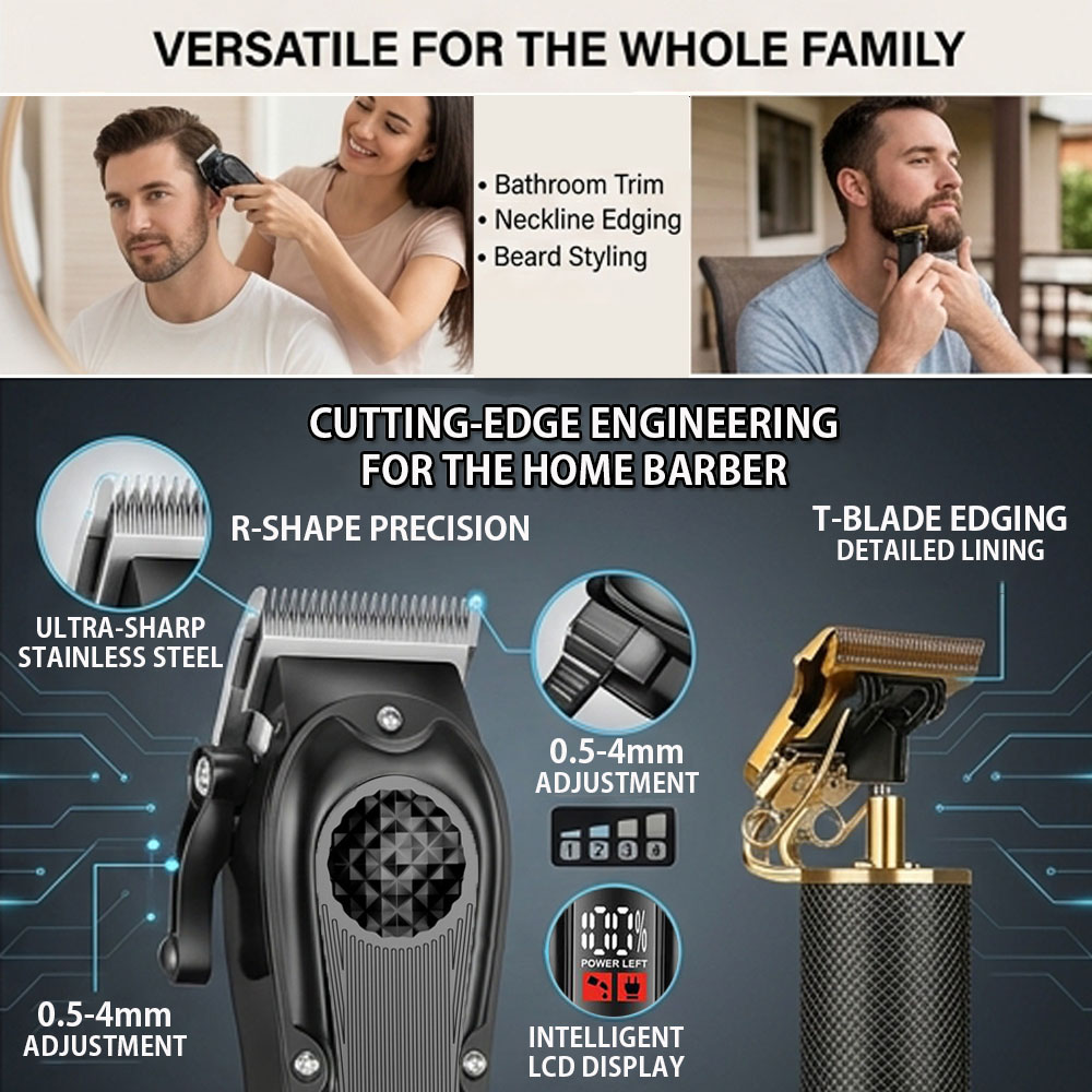 ماكينة حلاقة شعر احترافية بشاش - مراجعة Men'S Grooming Shaver وسعره