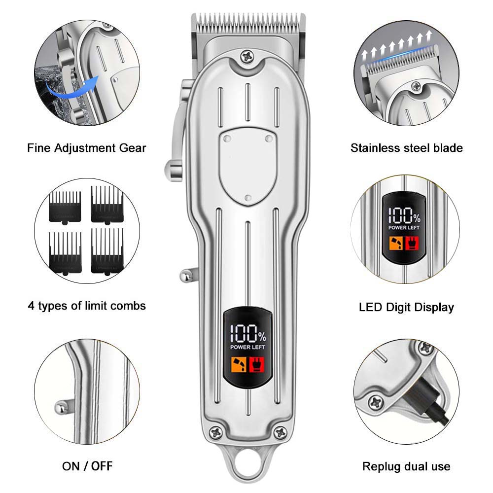 ماكينة حلاقة شعر احترافية للرج - مراجعة Men'S Grooming Brush وسعره