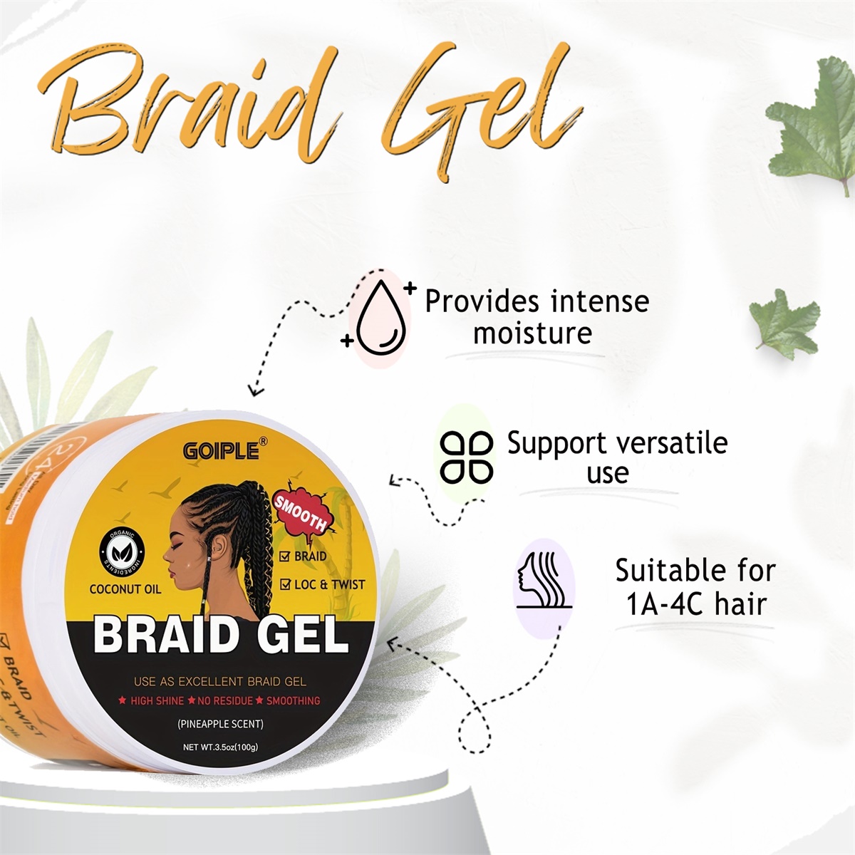 جل تصفيف الشعر عالي اللمعان، م - مراجعة Men'S Grooming Gel وسعره