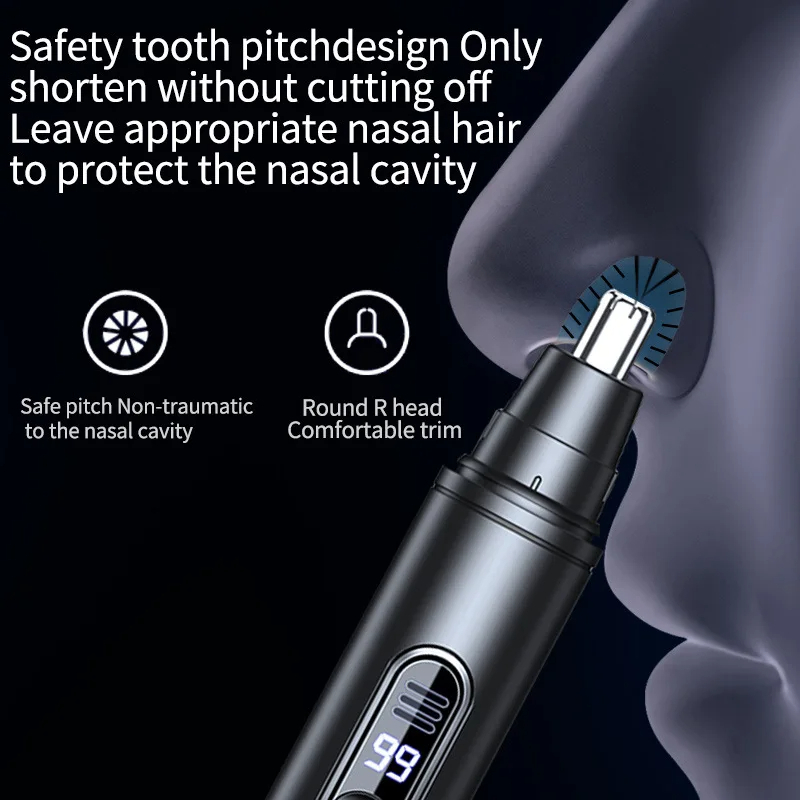 ماكينة تشذيب شعر الأنف الصغيرة - مراجعة Men'S Grooming Clippers وسعره