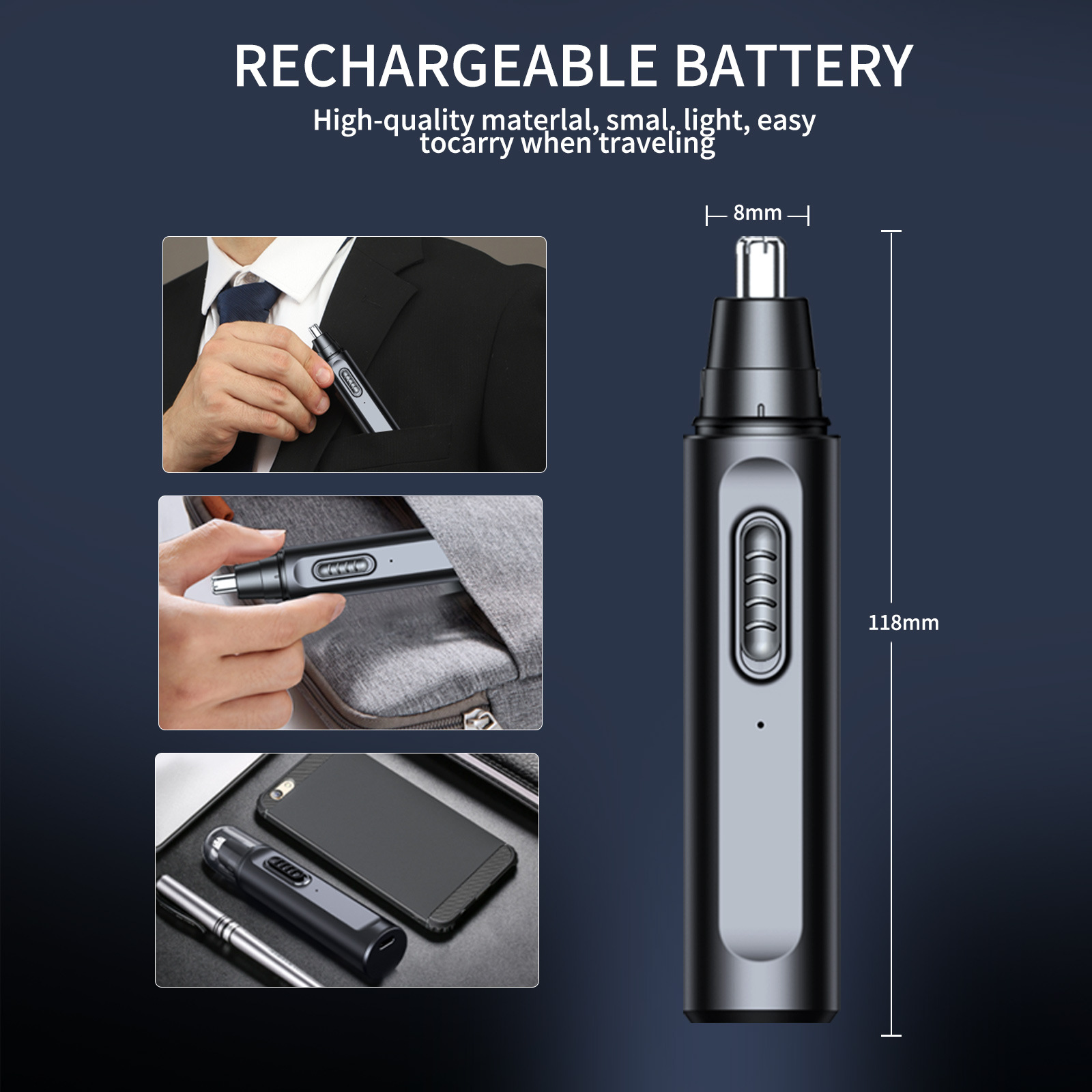 ماكينة تشذيب شعر الأنف للرجال، - مراجعة Men'S Grooming Clippers وسعره