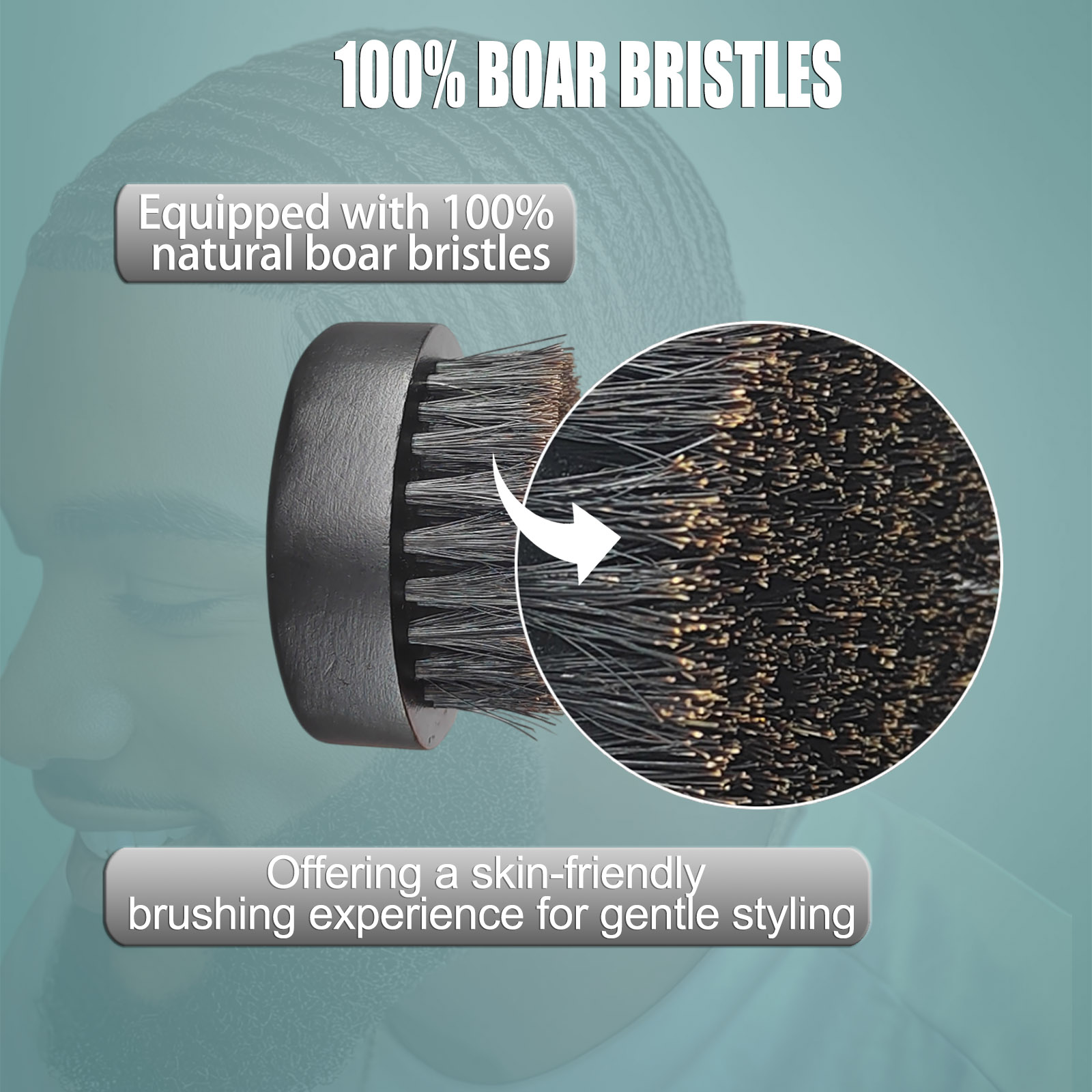 فرشاة اللحية المستديرة للرجال  - مراجعة Men'S Grooming Brush وسعره