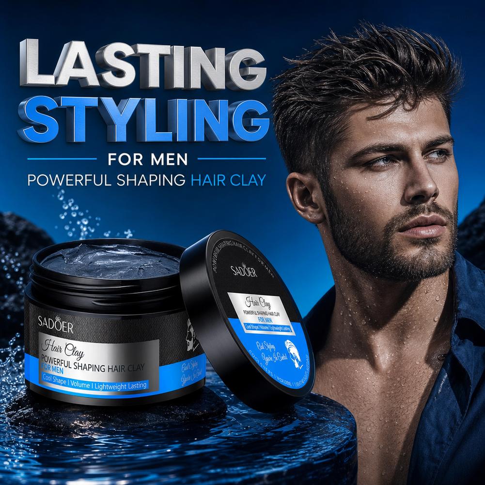 طين تصفيف الشعر للرجال بتثبيت  - مراجعة Grooming Men'S Hair وسعره