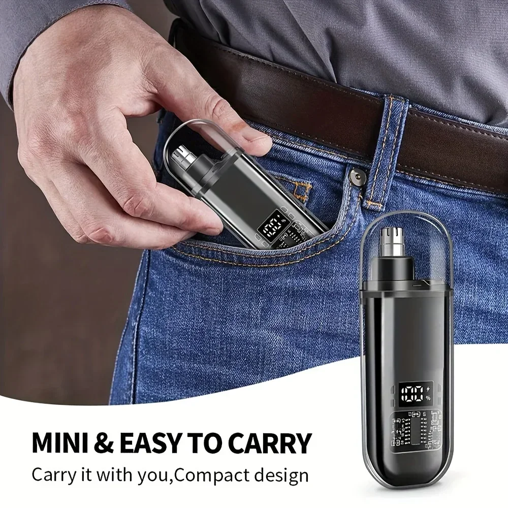 جهاز تشذيب شعر الأنف والأذن لل - مراجعة Mens Grooming Kit Bag وسعره