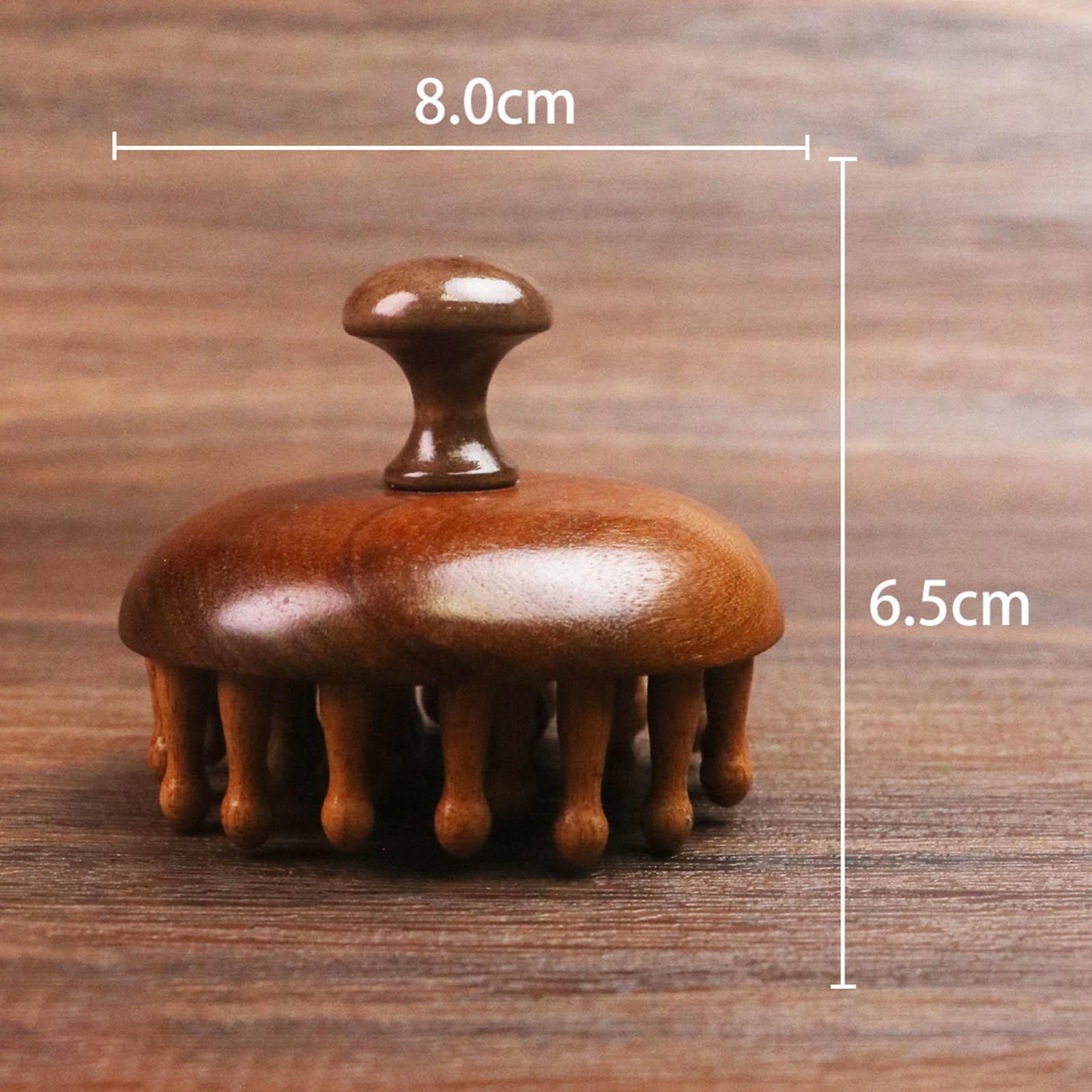 4x مشط تدليك خشبي للشعر، مشط ي - مراجعة Men'S Grooming Brush وسعره