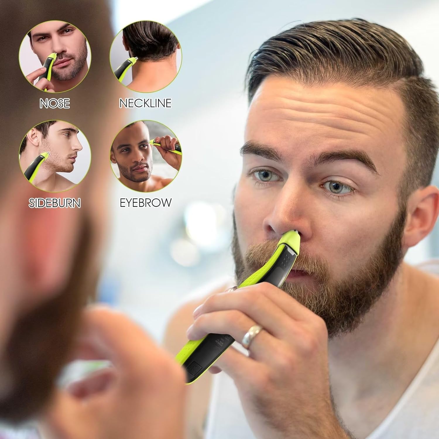YUKU الأنف الشعر المتقلب استبد - مراجعة Men'S Grooming Clippers وسعره