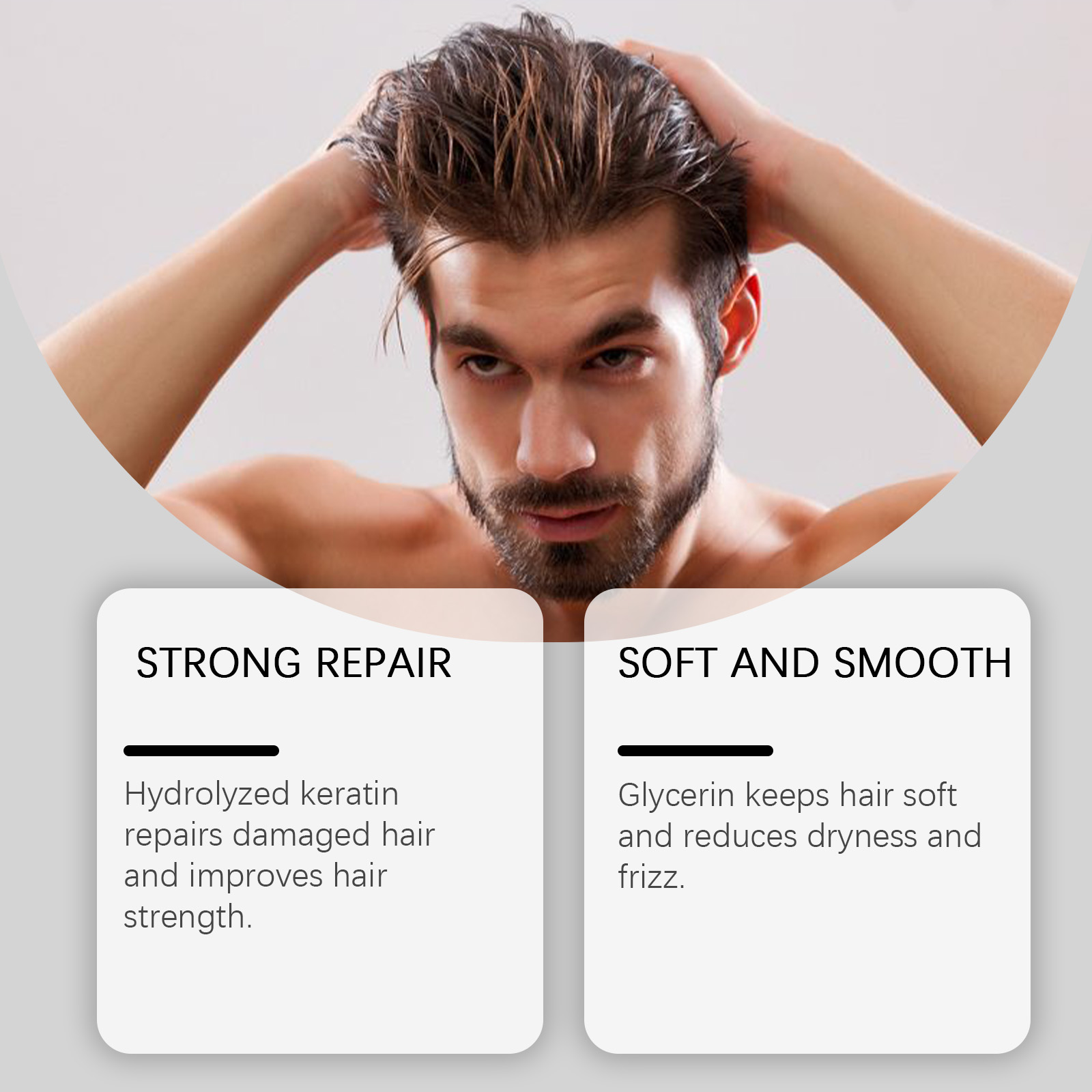كريم تصفيف الشعر بالكيراتين تث - مراجعة Men'S Grooming Gel وسعره