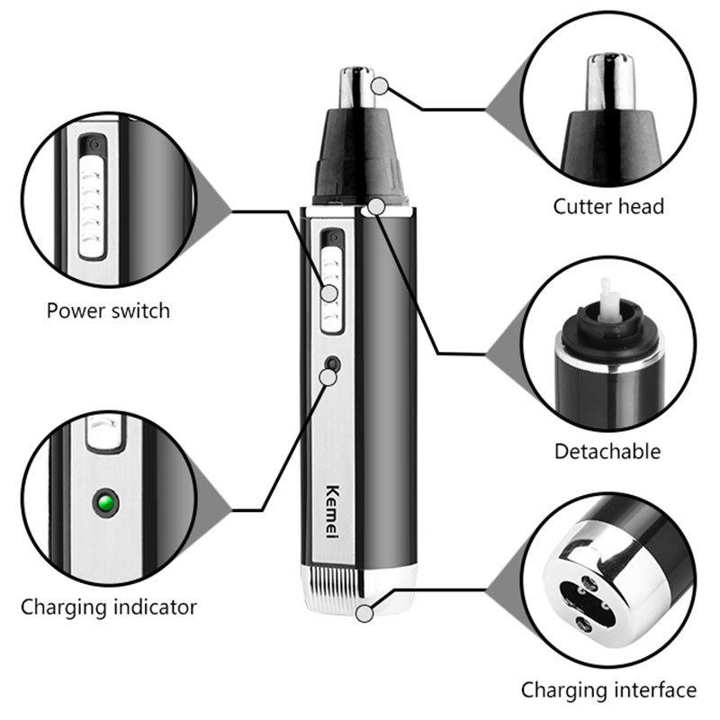 ماكينة تشذيب شعر الأنف قابلة ل - مراجعة Men'S Grooming Shaver وسعره