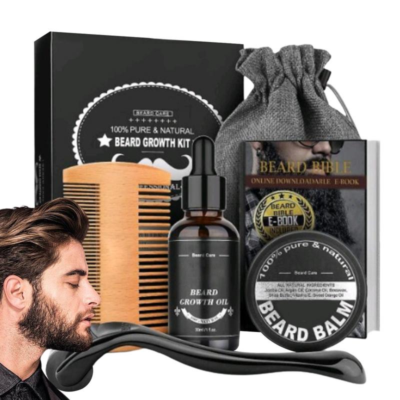 5 قطعة الرجال اللحية باربا الت - مراجعة Mens Grooming Kit Bag وسعره