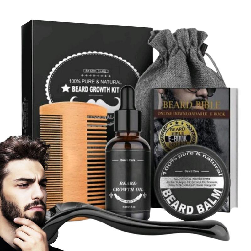 5 قطعة الرجال اللحية باربا الت - مراجعة Mens Grooming Kit Bag وسعره
