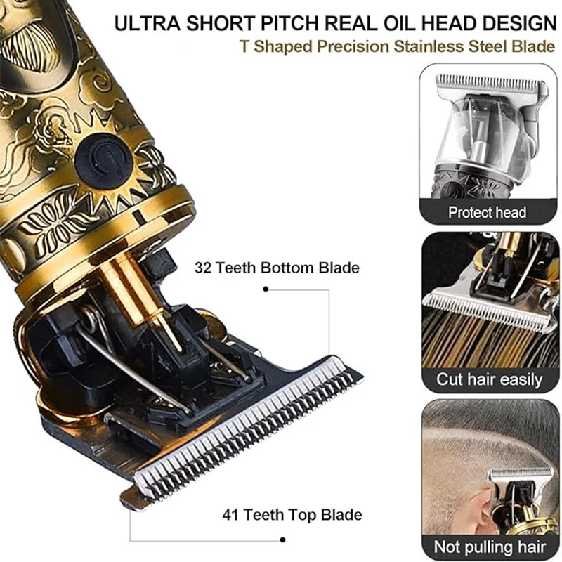 طقم العناية بالرجال T9، ماكينة - مراجعة Men'S Grooming Shaver وسعره