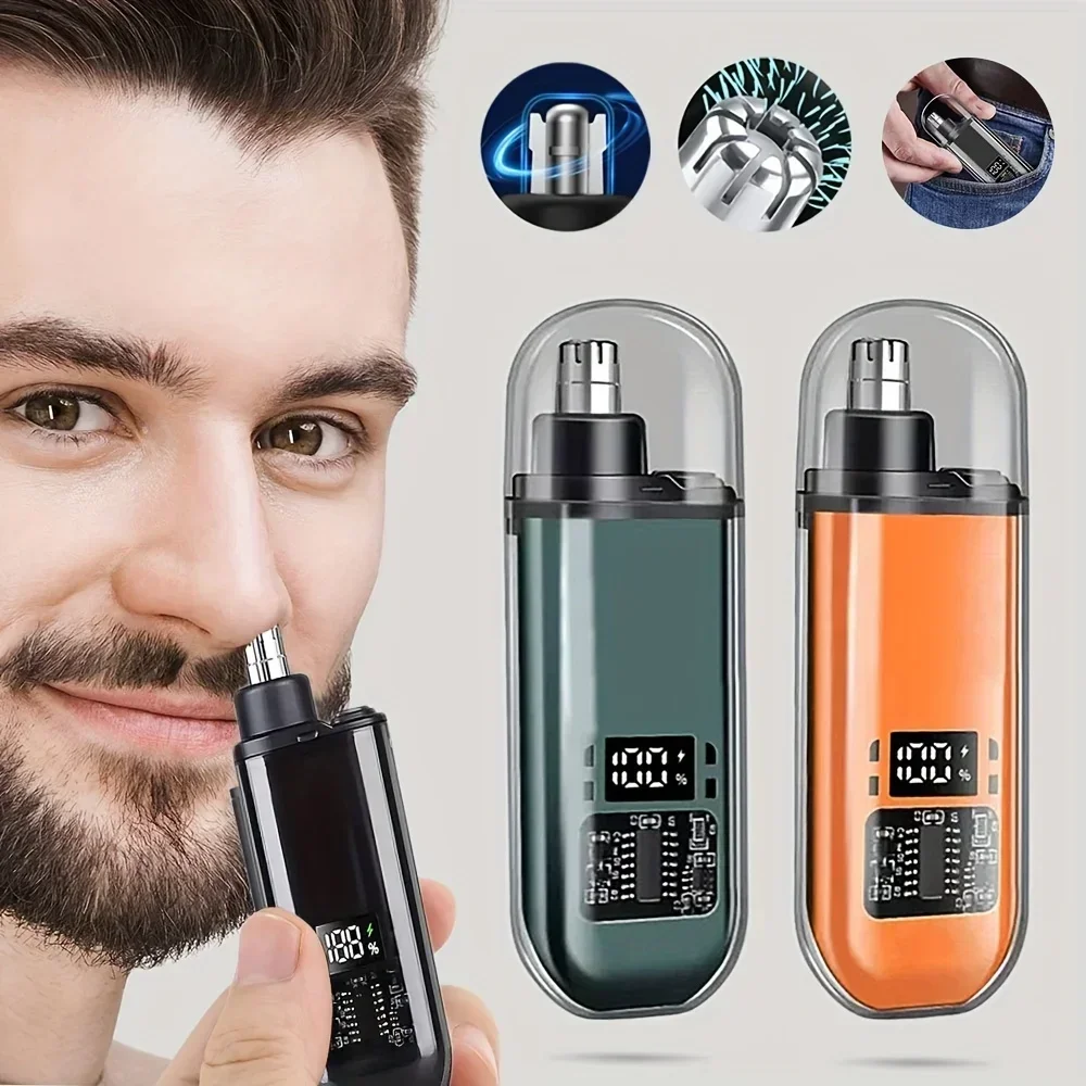 ماكينة تشذيب شعر الأنف والأذن  - مراجعة Mens Grooming Kit Bag وسعره