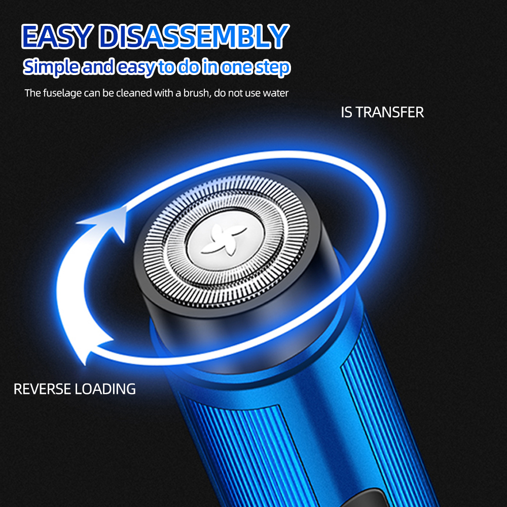 ماكينة حلاقة كهربائية صغيرة قا - مراجعة Men'S Grooming Shaver وسعره