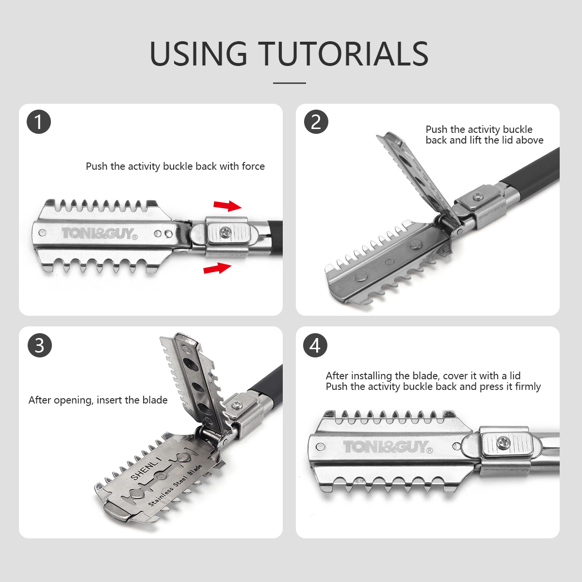 شفرات حلاقة مزدوجة الحواف للصا - مراجعة Men'S Grooming Clippers وسعره