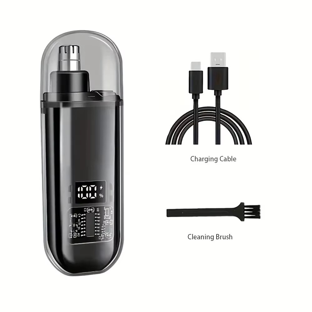 ماكينة تشذيب شعر الأنف والأذن  - مراجعة Mens Grooming Kit Bag وسعره