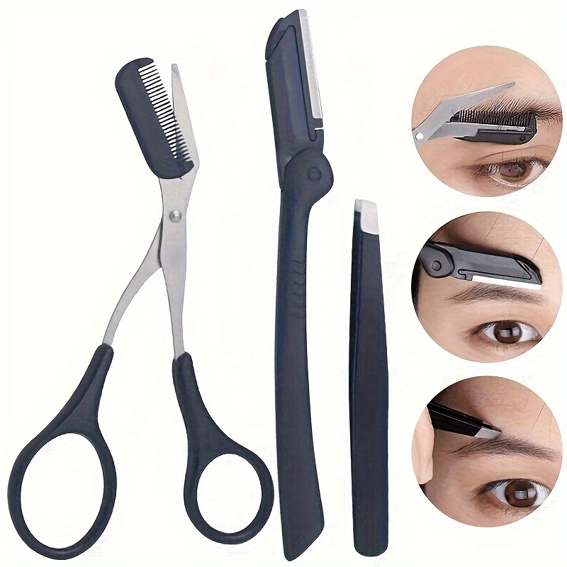 مجموعة 3 قطع من أدوات الحواجب  - مراجعة Men'S Grooming Products وسعره